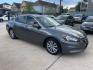 2011 Gray /Black Honda Accord EX Sedan AT (1HGCP2F78BA) with an 2.4L L4 DOHC 16V engine, 5-Speed Automatic transmission, located at 1501 West 15th St., Houston, 77008, (713) 869-2925, 29.797941, -95.411789 - Photo#1