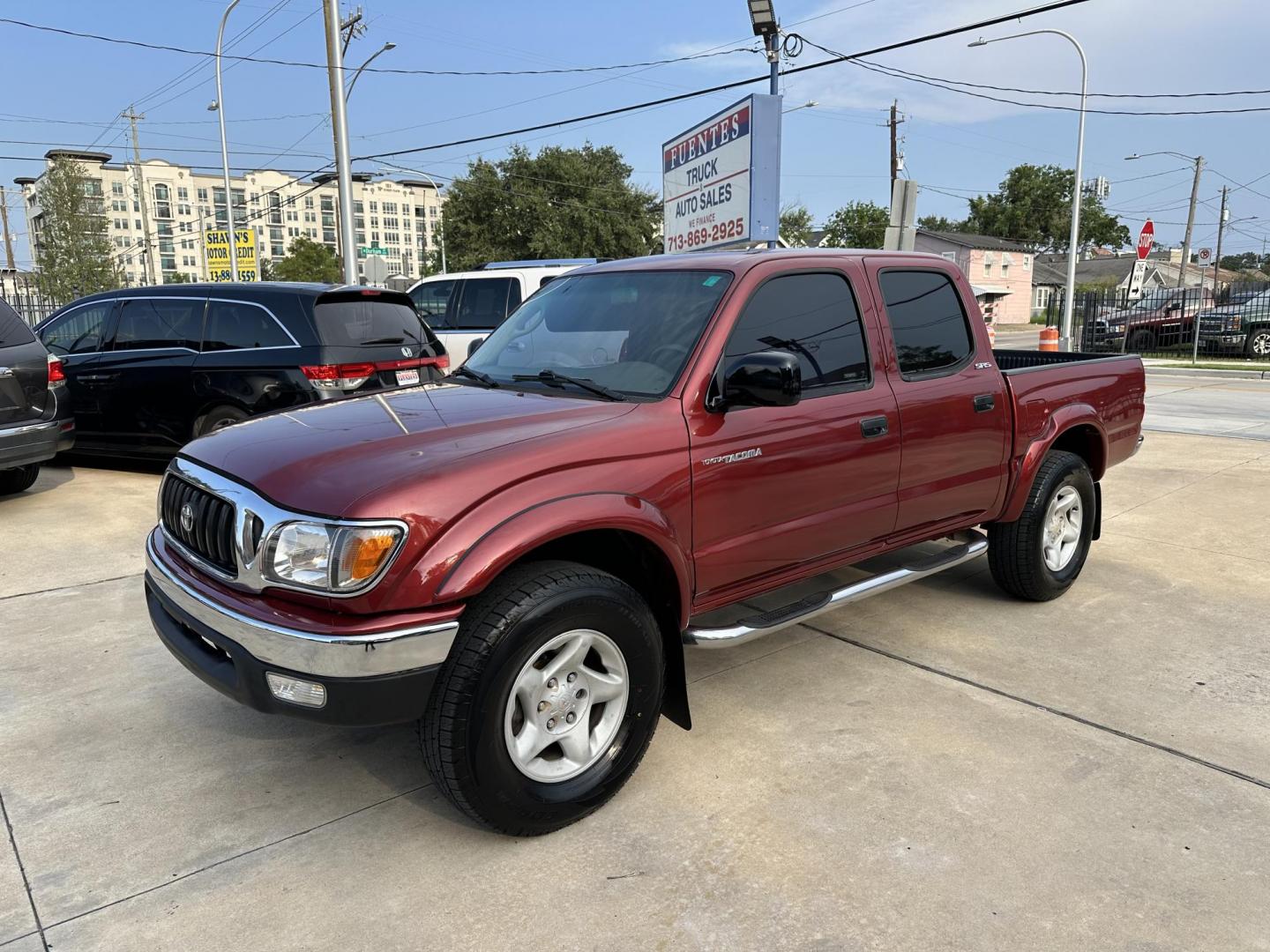 2001 Toyota Tacoma PreRunner Double Cab V6 2WD (5TEGN92N41Z) with an 3.4L V6 DOHC 24V engine, 4-Speed Automatic Overdrive transmission, located at 1501 West 15th St., Houston, 77008, (713) 869-2925, 29.797941, -95.411789 - Photo#0