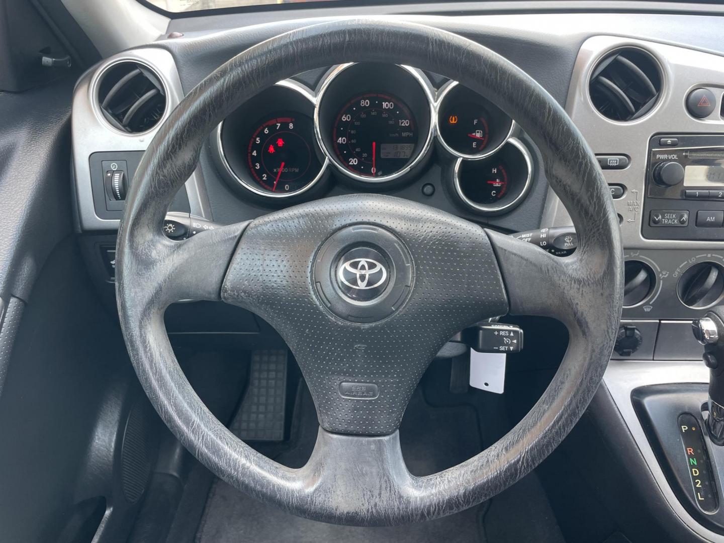 2008 Silver /Gray Toyota Matrix 2WD (2T1KR32E98C) with an 1.8L L4 DOHC 16V engine, Automatic transmission, located at 1501 West 15th St., Houston, 77008, (713) 869-2925, 29.797941, -95.411789 - Photo#9