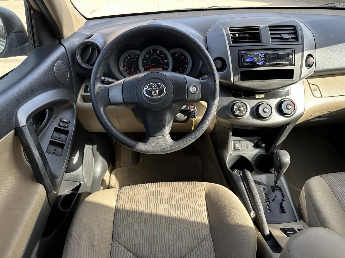 2010 Beige /Beige Toyota RAV4 Base I4 2WD (2T3ZF4DV8AW) with an 2.4L L4 DOHC 16V engine, 4-Speed Automatic transmission, located at 1501 West 15th St., Houston, 77008, (713) 869-2925, 29.797941, -95.411789 - Photo#8